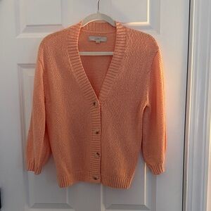 LOFT Women's Coral Cardigan Sweater
